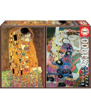 Celuvkata-i-Devicata-na-Gustav-Klimt---art-pazel-2h1000-chasti