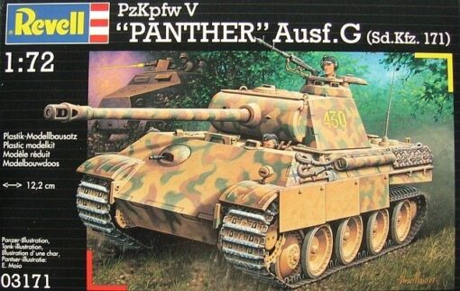 Germanski-tank-ot-Vtorata-svetovna-vojna-PzKpfw-V---sglobiaem-model