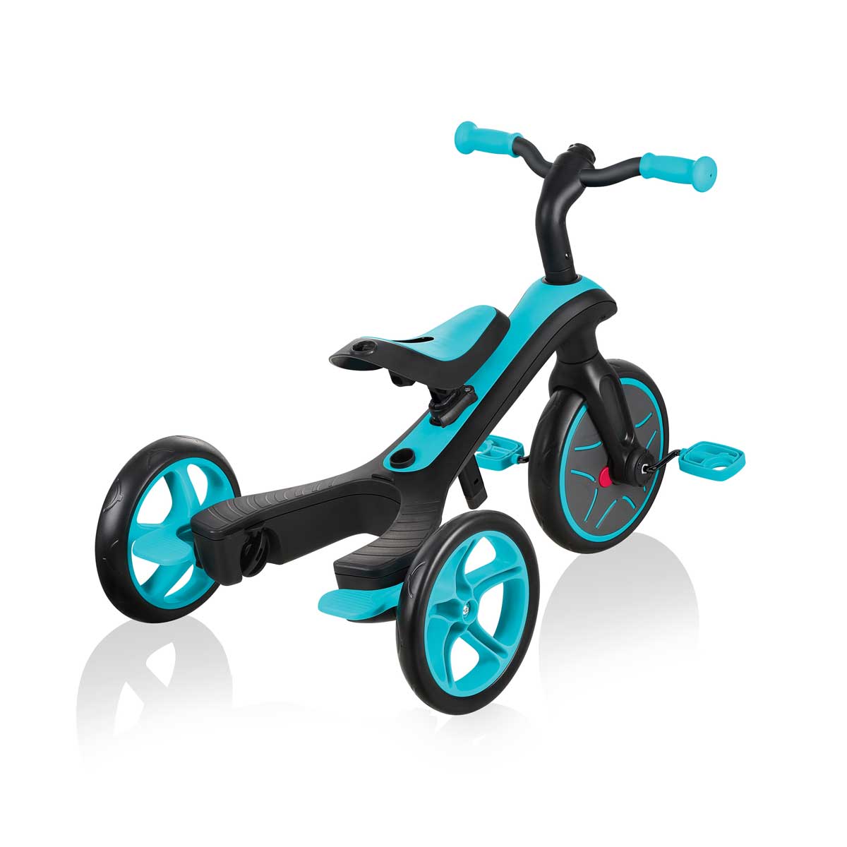 Детска триколка 4 в 1, Globber Trike Explorer синьо-зелена - Image 8