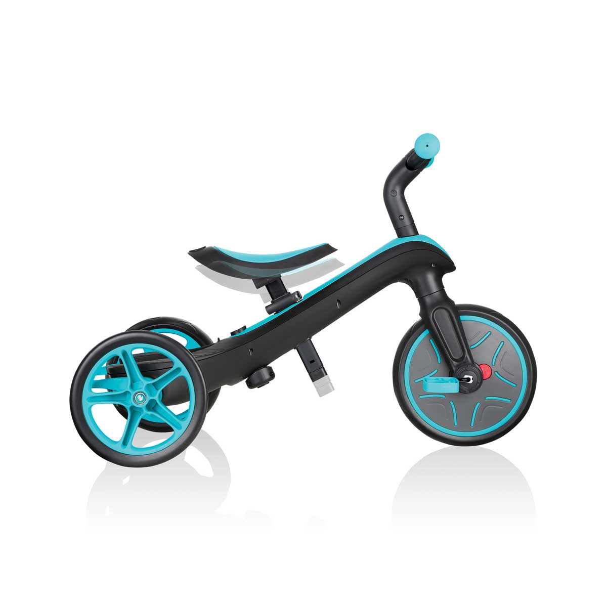 Детска триколка 4 в 1, Globber Trike Explorer синьо-зелена - Image 10