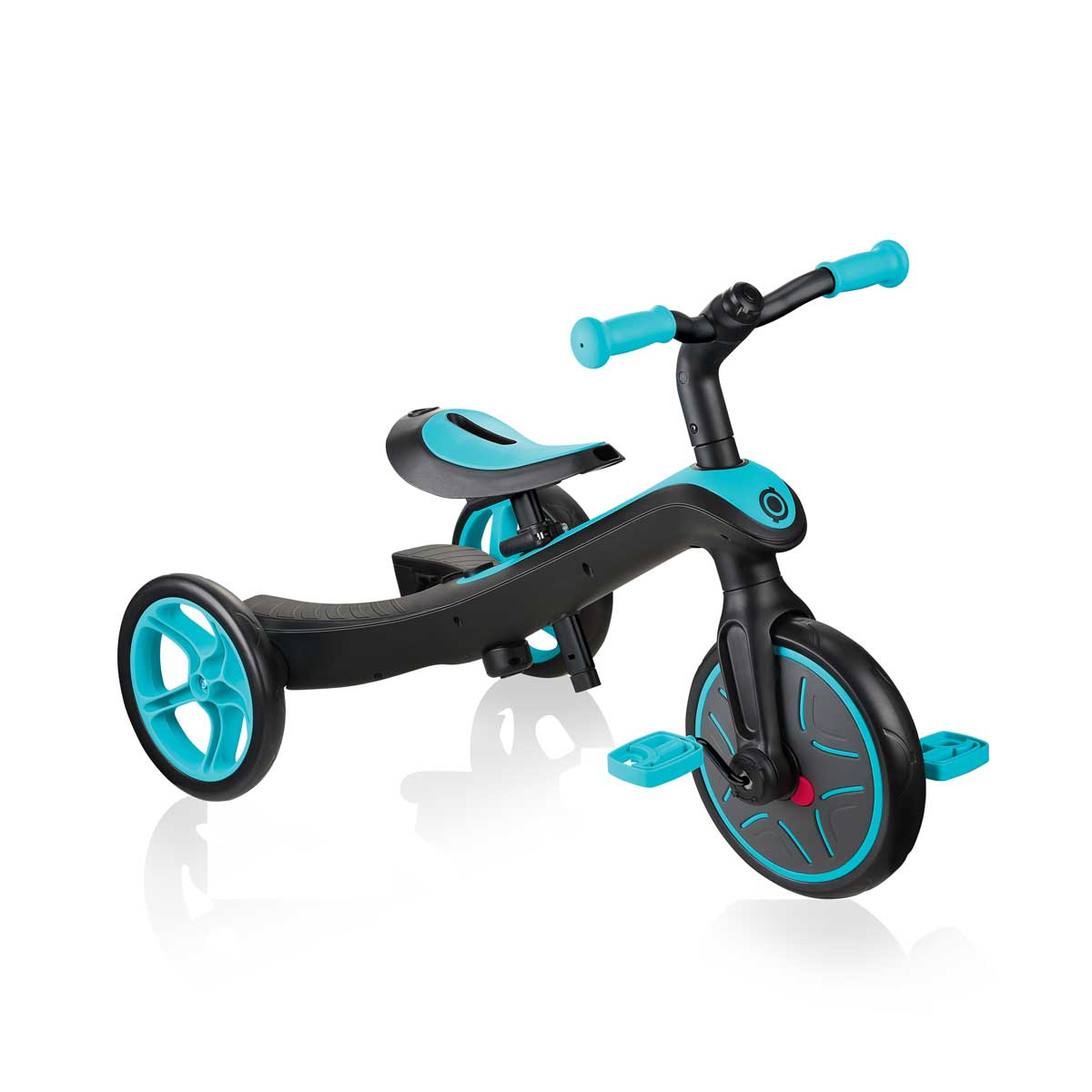 Детска триколка 4 в 1, Globber Trike Explorer синьо-зелена - Image 6