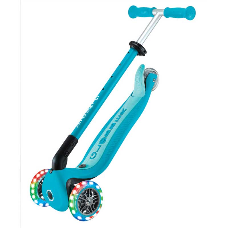 Сгъваема тротинетка 5 в 1 GLOBBER GO UP ACTIVE LIGHTS 360° - аква - Image 7