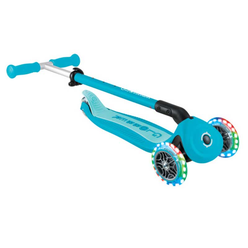 Сгъваема тротинетка 5 в 1 GLOBBER GO UP ACTIVE LIGHTS 360° - аква - Image 10