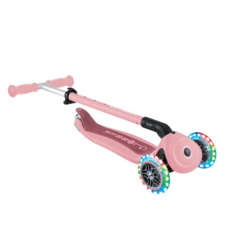 Сгъваема тротинетка 5 в 1 GLOBBER GO UP ACTIVE LIGHTS 360° - пастелно розова - Image 10