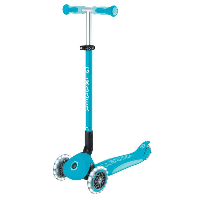 Тротинетка 5 в 1 GLOBBER GO UP DELUXE LIGHTS 360° - аква - Image 6