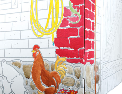 Картонена къщичка за игра "Малка къща" - Image 3