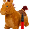 Hopping Plush Horse