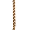 Plate swing with climbing rope
