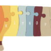 Letter Puzzle Dog