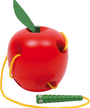 Apple and Worm Threading Game