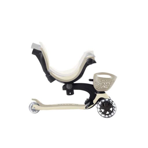Тротинетка 5 в 1 GLOBBER BABY LEARN 360° FLASH LIGHTS - бежова - Image 4