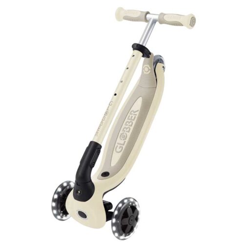 Тротинетка 5 в 1 GLOBBER BABY LEARN 360° FLASH LIGHTS - бежова - Image 6