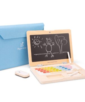 Darvena-igrachka---Laptop-s-magnitni-bukvi