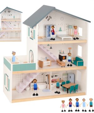 Darvena-kaŝa-s-aksesoari-i-semejstvo-kukli