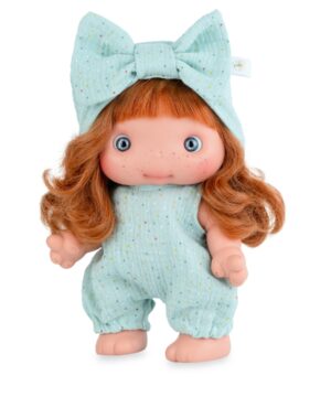 Kukla-bebe-Piu-s-pandelka-i-gaŝerizon-na-tochki