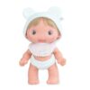 Kukla-bebe-Piu-s-šapka-i-ligavnik