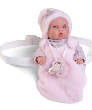 Малка-сладка-кукла-Бебе-Пиколин-със-сакче-за-носене