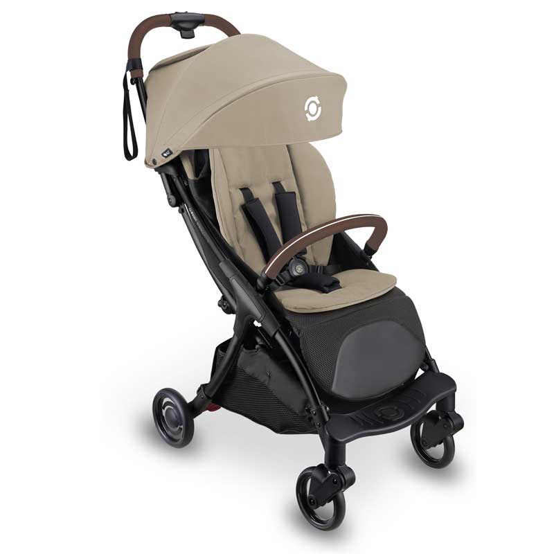 Сгъваема бебешка количка GLOBBER STROLL LITE в пясъчен цвят - Image 4