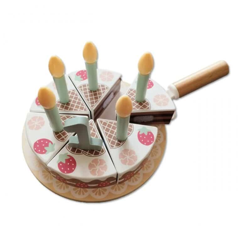 Tooky Toy Дървена торта за рожден ден - Image 4