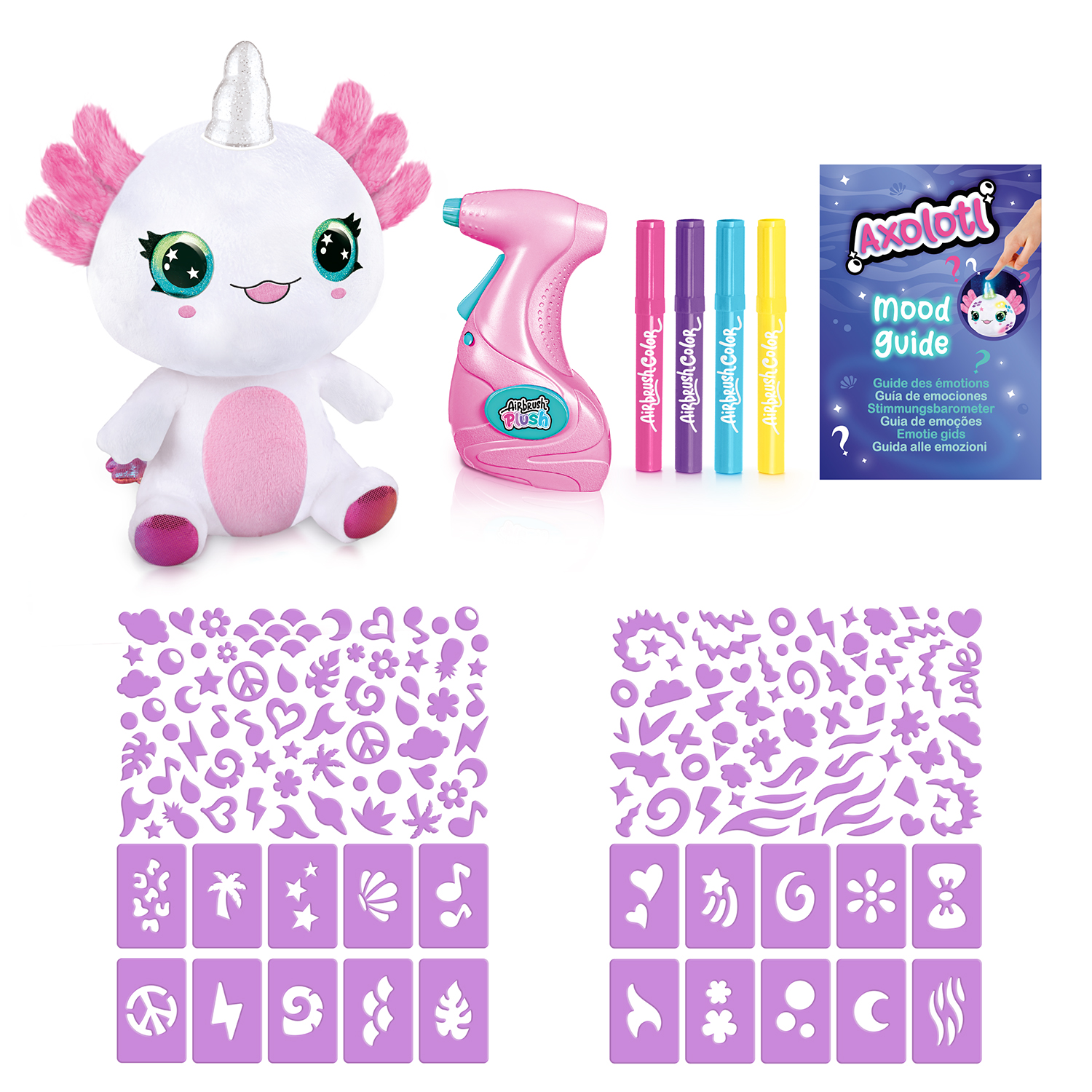 Canal Toys Плюшена играчка за оцветяване Аксолотъл - Image 2