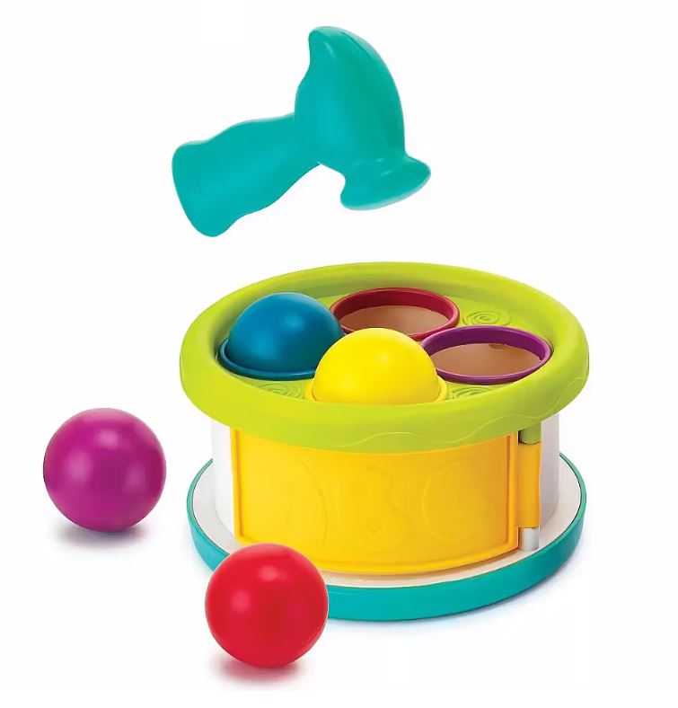 Бебешка занимателна игра Infantino B Kids Чук и топки - Image 2