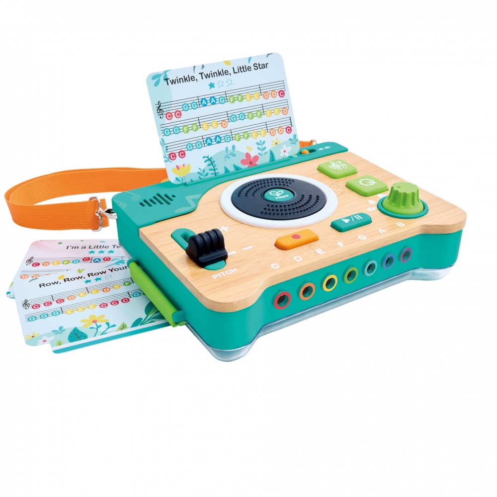 Интерактивна играчка Hape Дървен синтезатор Звуци от природата - Image 2