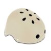Детска каска за колело и тротинетка Globber Primo Lights XS/S (48-53CM) - бежова